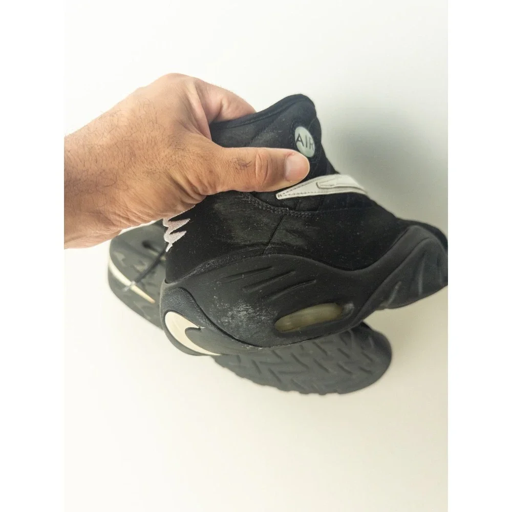Nike Air Shake Ndestrukt Rodman Black White Mens Size 12 Basketball